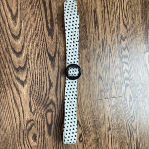J. Crew Accessories - J. Crew Polka Dot Ribbon Belt- Size M/L J. Crew Accessories - J. Crew Polka Dot Ribbon Belt- Size M/L